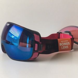 SPY Bravo snow goggle + bonus lens!!!!